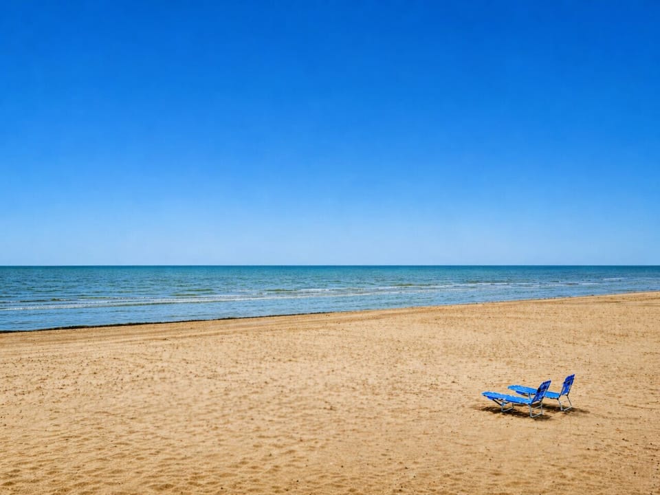 Beach View | Calm Water & Open Beachfront | Sandy Shoreline & Waterfront Homes