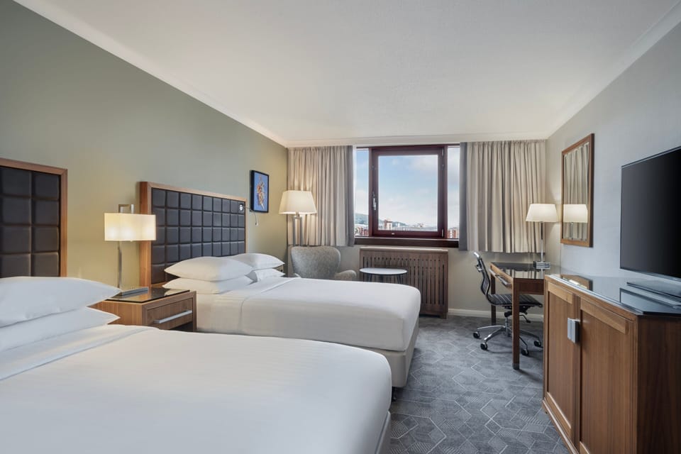 Deluxe Room, 2 Double Beds | Premium bedding, pillowtop beds, in-room safe, desk