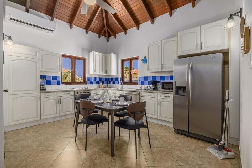 Fully equipped kitchen for easy, convenient home cooking during your Aruba stay
