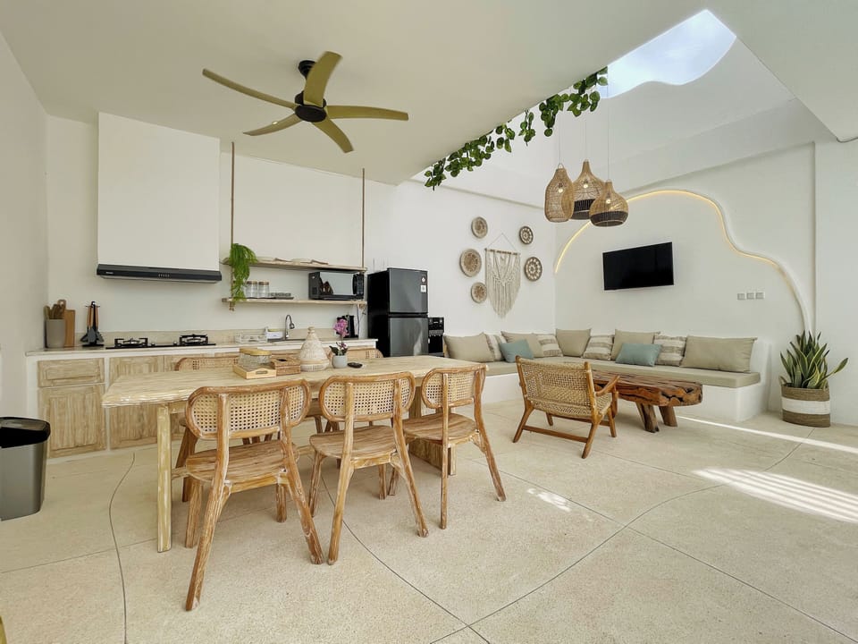 Luxury Villa, 2 Bedrooms, Private Pool, Pool View | Living area | 43-inch Smart TV with digital channels