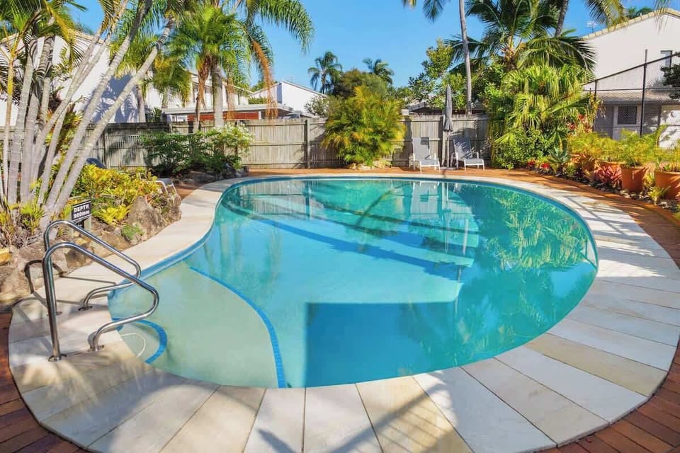 Cool off in the sparkling shared pool or spend an afternoon stretched out in the sun with a book.