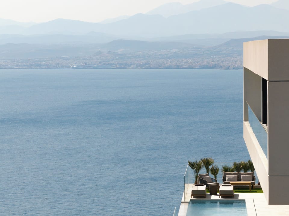 Perched above the coastline, the Villa offers privacy and resort-style amenities