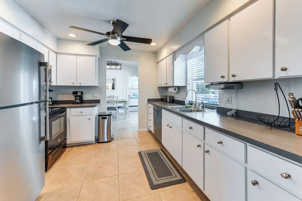 Well-Equipped Kitchen
