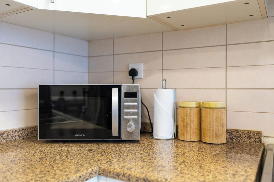 Apartment, City View | Microwave