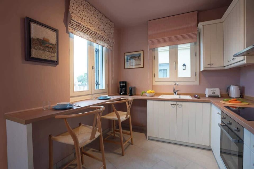 Functional kitchen with natural light