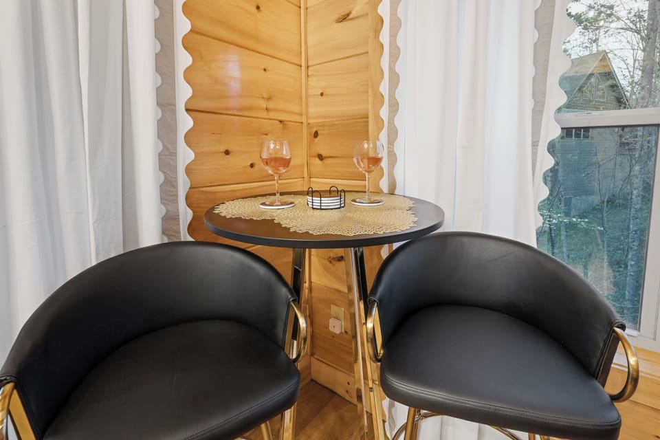 Cute nook-perfect for coffee or a cocktail!