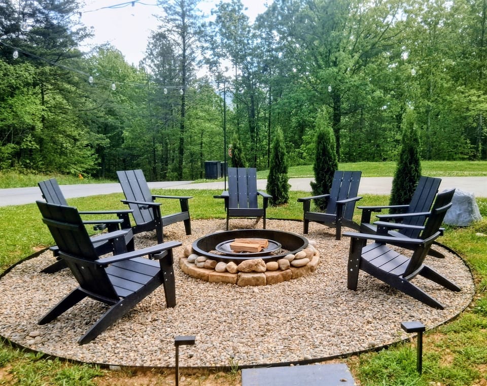Make memories and s'mores at the fire pit!