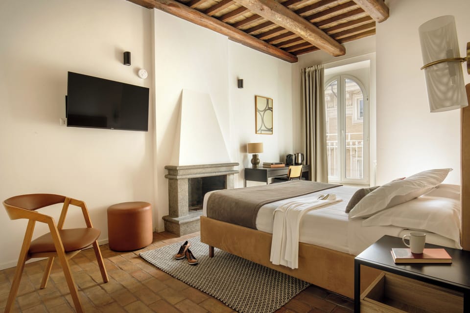 Deluxe Double Room, Balcony, City View | Desk, laptop workspace, free WiFi