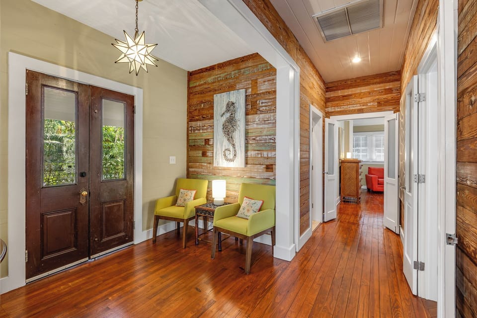Welcoming entrance