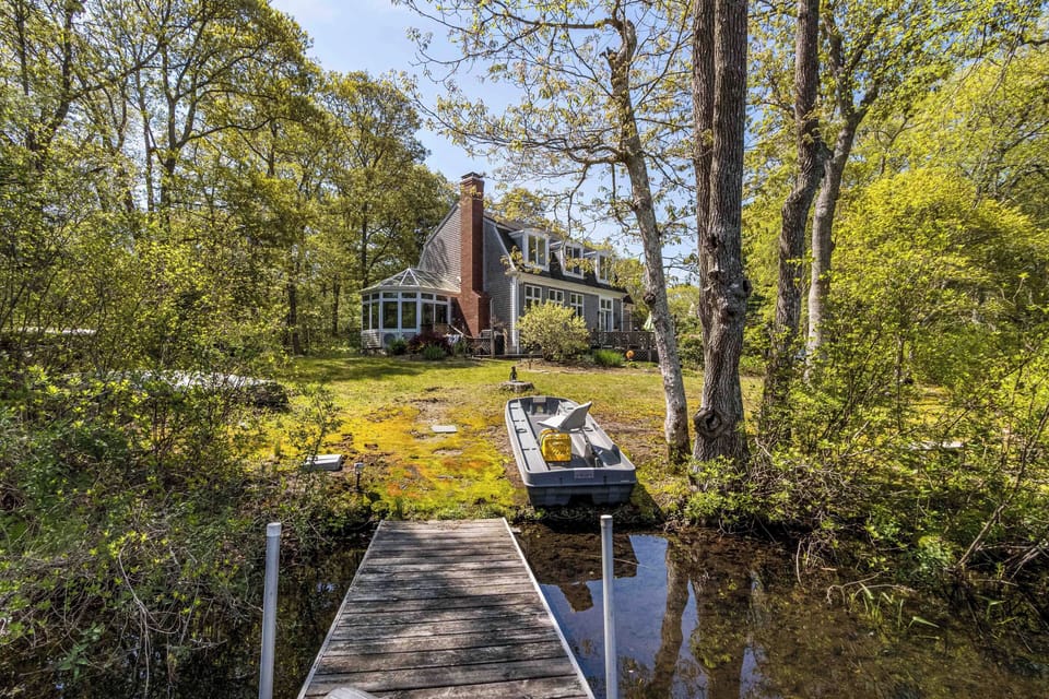 Dock looking towards house
