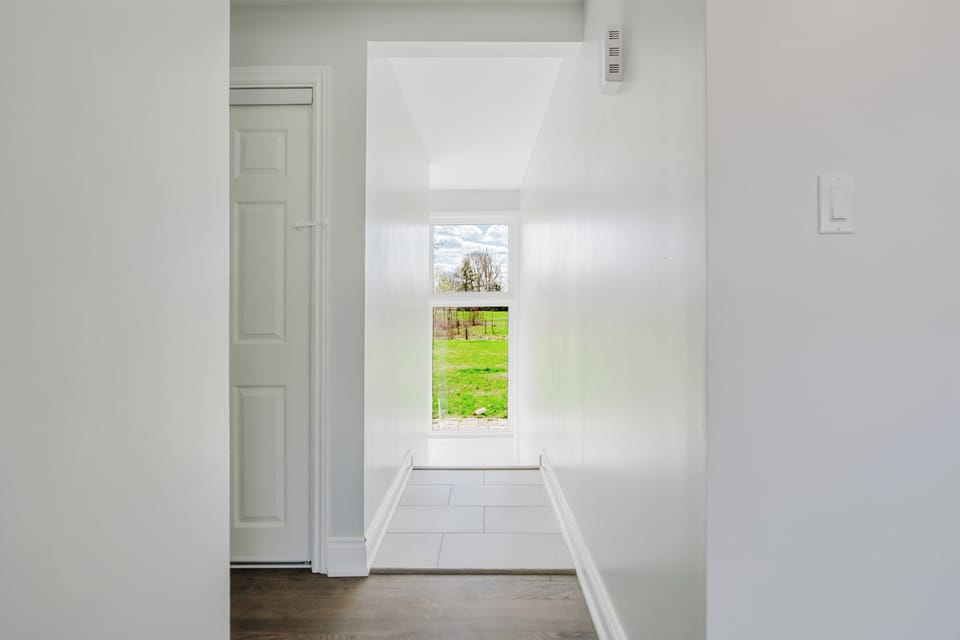 Backyard door