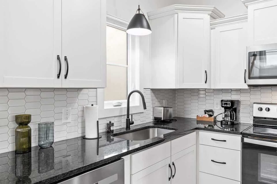 Modern touches throughout