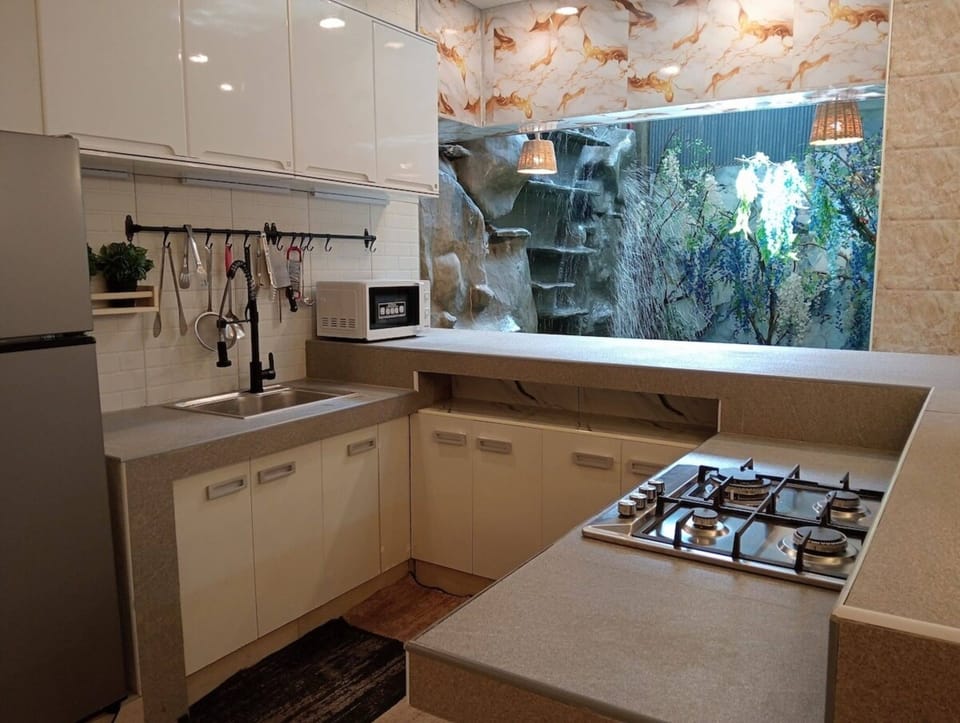 Family House, 3 Bedrooms, Private Pool | Private kitchen | Fridge, microwave, stovetop, coffee/tea maker