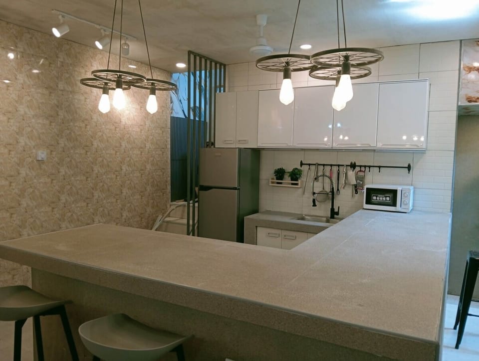 Family House, 3 Bedrooms, Private Pool | Private kitchen | Fridge, microwave, stovetop, coffee/tea maker