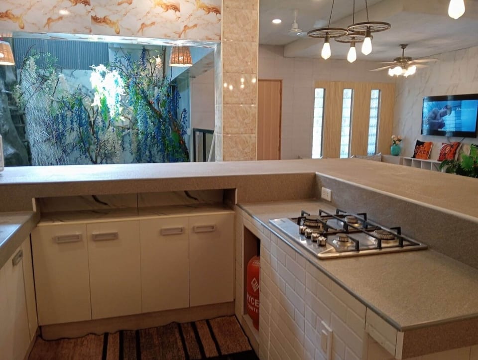 Family House, 3 Bedrooms, Private Pool | Private kitchen | Fridge, microwave, stovetop, coffee/tea maker