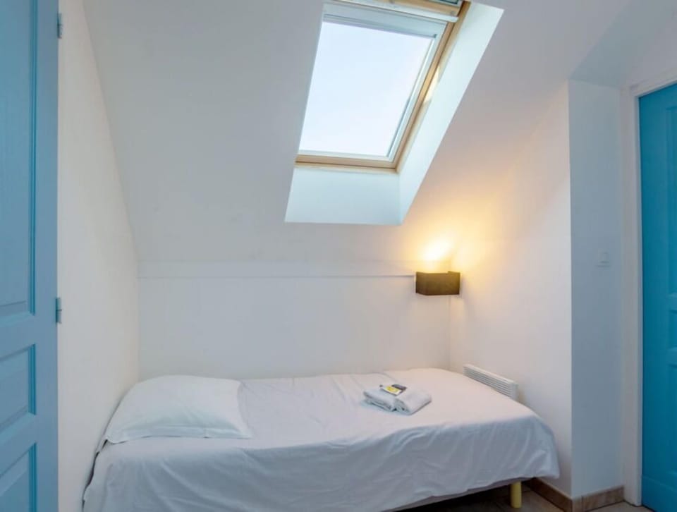 Fall asleep in our cozy bedroom.