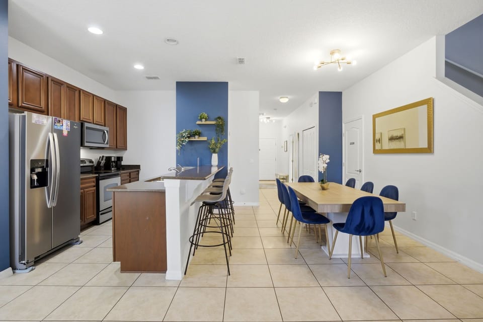 Plenty of seating for the whole crew—ideal for big family dinners or game nights.