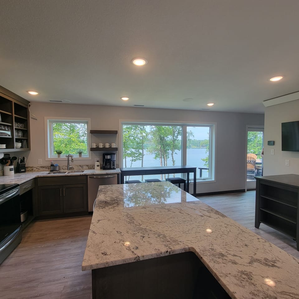Kitchen Lake Views!