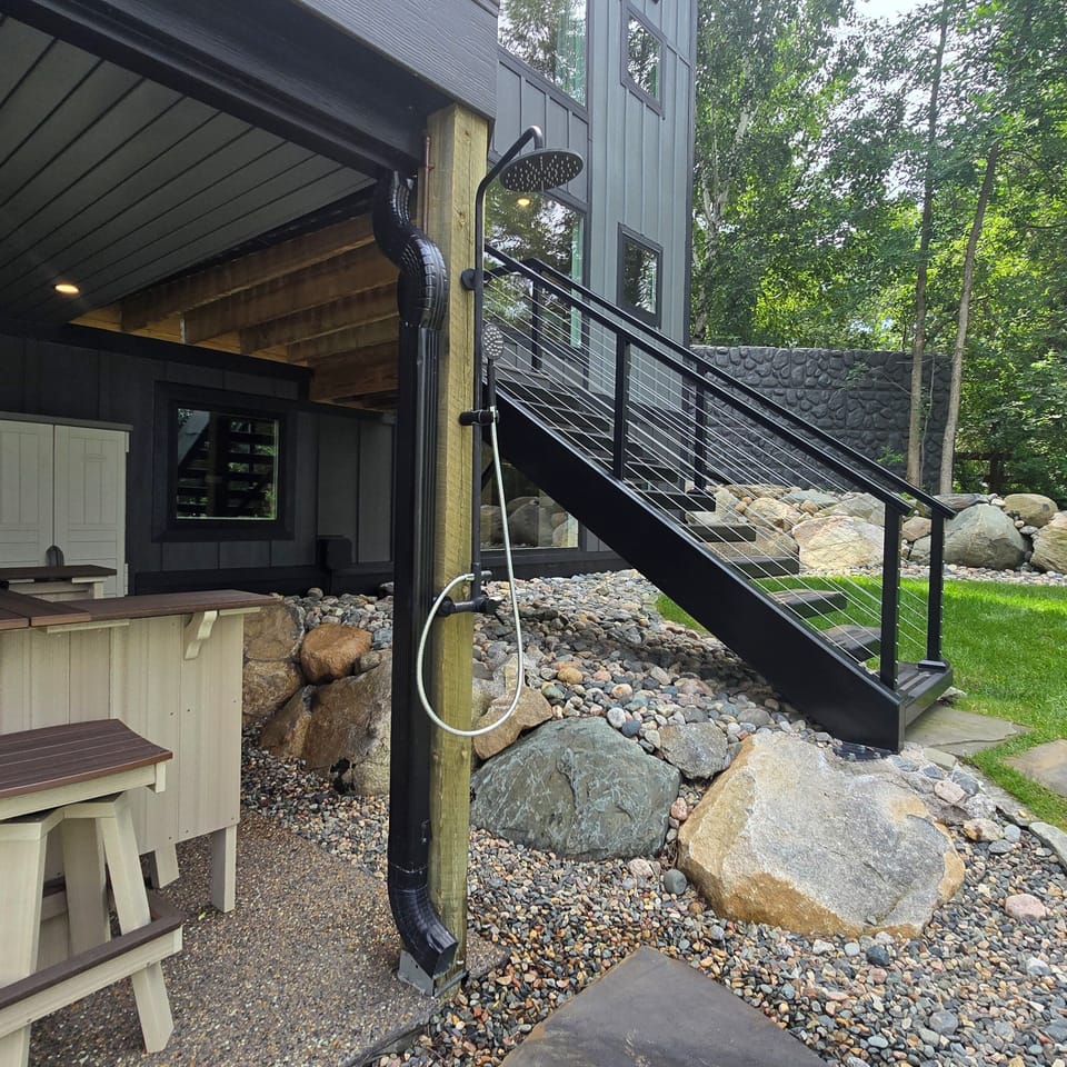 Outdoor shower 