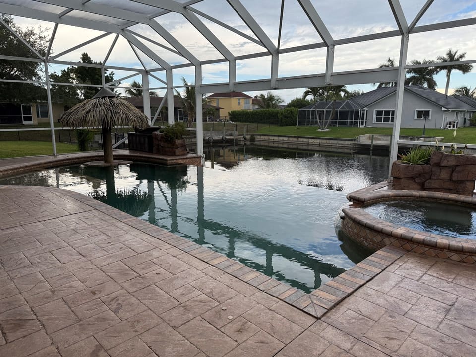 Pool from Spa