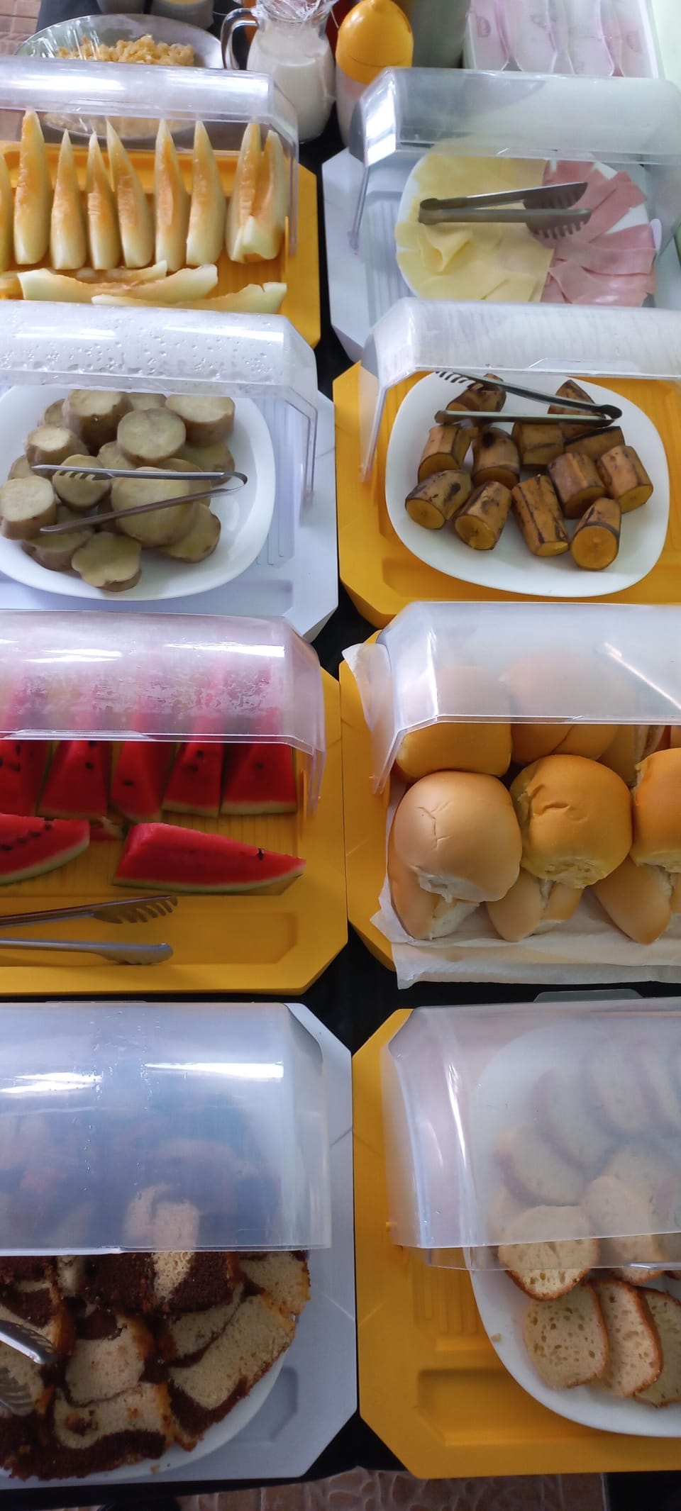 Mini-fridge, shared microwave
