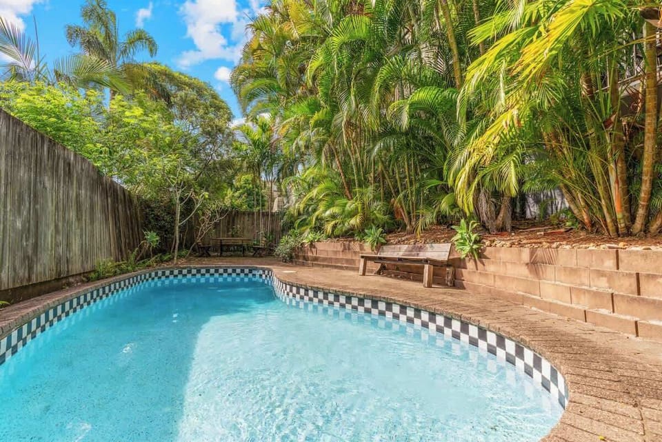 Refreshing swimming pool - only shared with three other apartments.