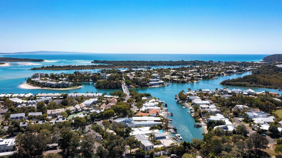 Beautiful waterfront setting offering privacy and serenity