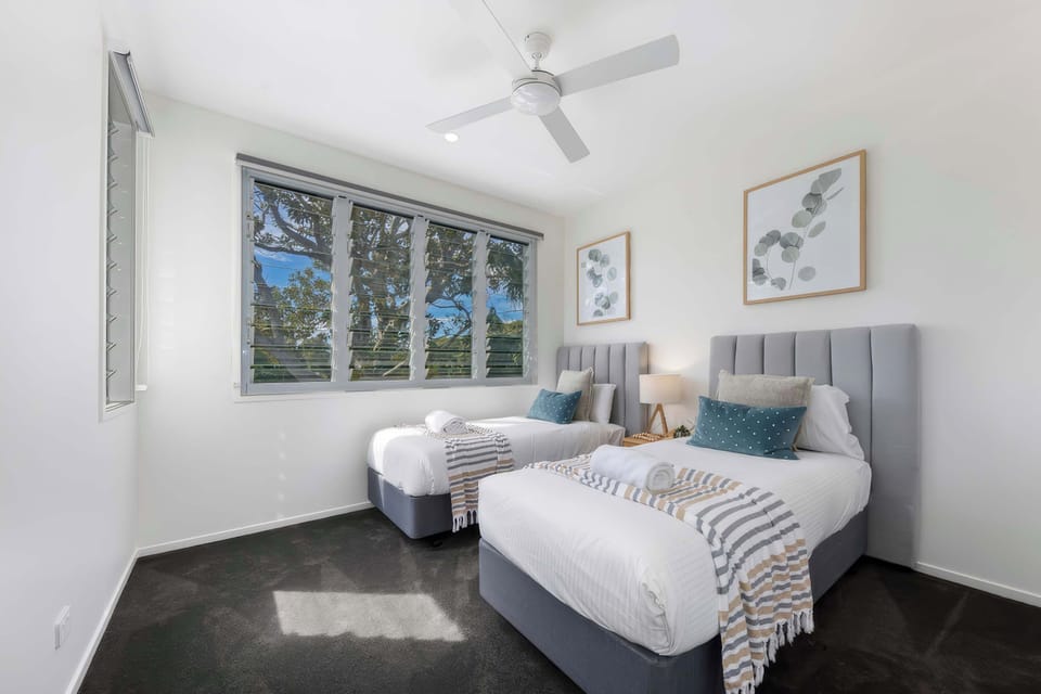 Second bedroom includes its own private ensuite bathroom
