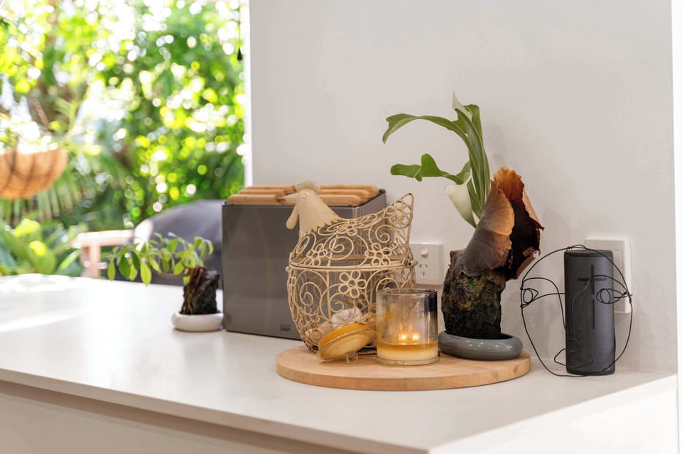 Feel instantly at home in this thoughtfully styled beach retreat.
