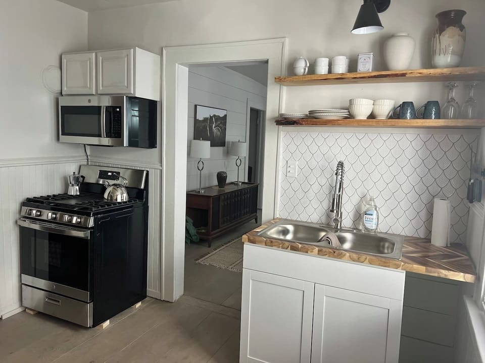 bright kitchen