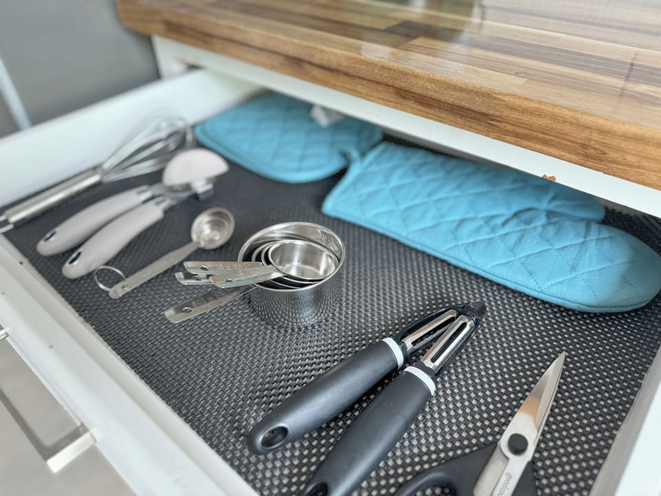 stocked kitchen
