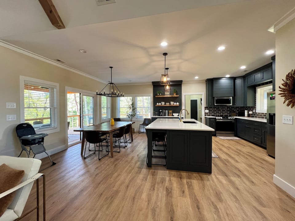 Dining Room/Kitchen with High Chair