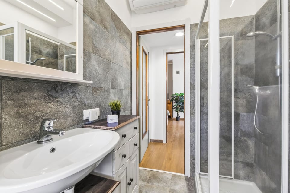 Bathroom with shower
