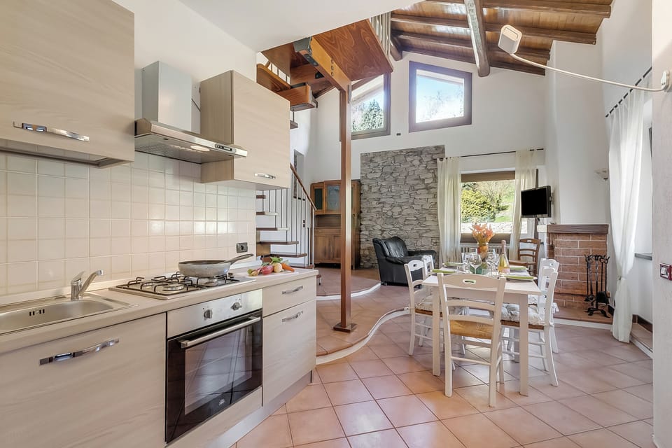 Kitchen and dining area