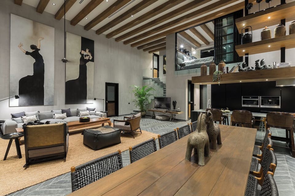 Luxury Villa, 5 Bedrooms, Private Pool, Sea View | Dining