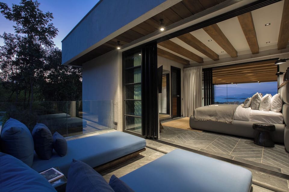 Luxury Villa, 5 Bedrooms, Private Pool, Sea View | Terrace/patio