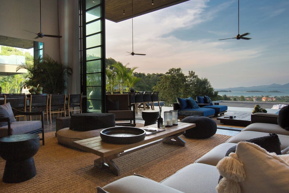 Luxury Villa, 4 Bedrooms, Private Pool, Sea View | View from room