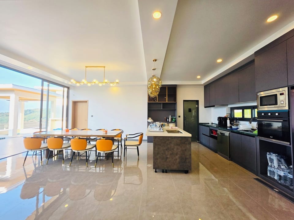 Villa, Ocean View | Private kitchen | Microwave, stovetop