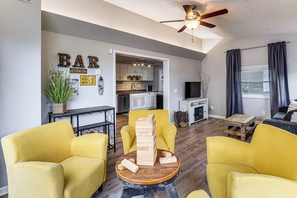 Living Room | Main Level | Queen Sleeper Sofa
