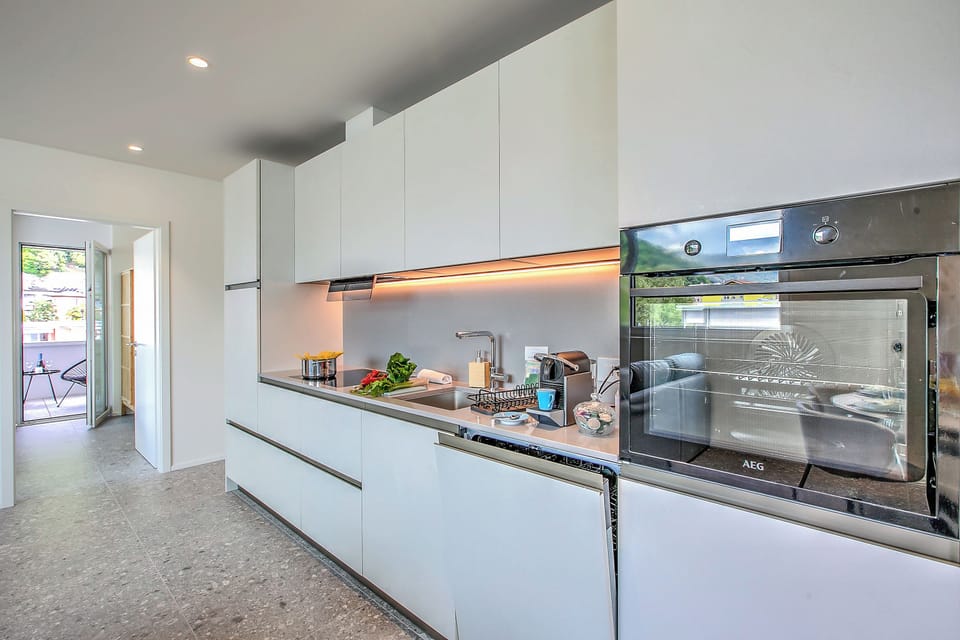 Family Apartment, 1 Bedroom, Balcony (Urban Maggiolina Sunset with Terrace) | Private kitchen