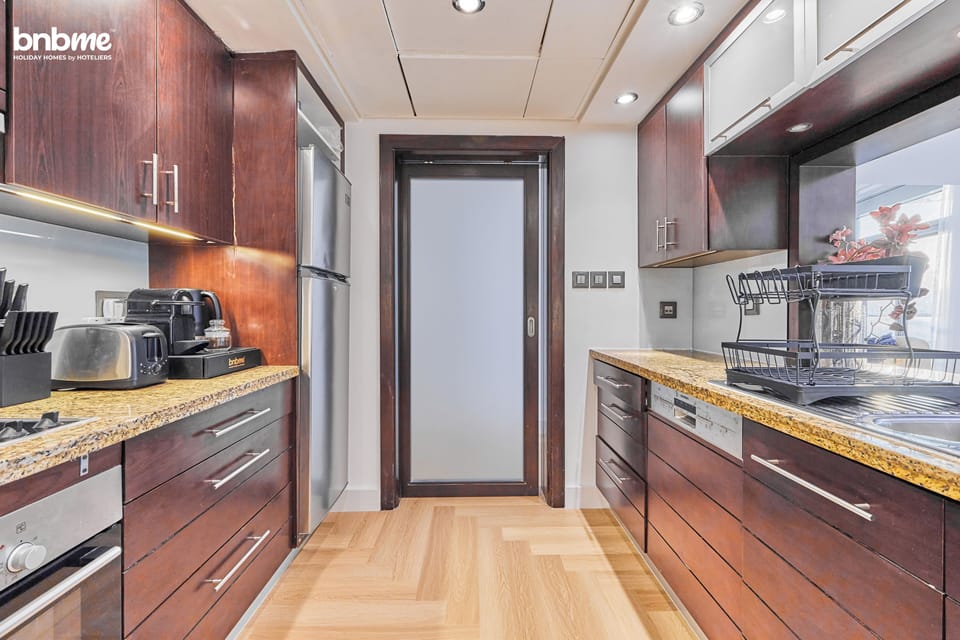 Premium Apartment, City View | Private kitchen | Espresso maker, coffee/tea maker