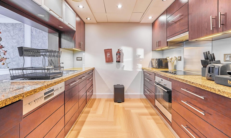 Premium Apartment, City View | Private kitchen | Espresso maker, coffee/tea maker