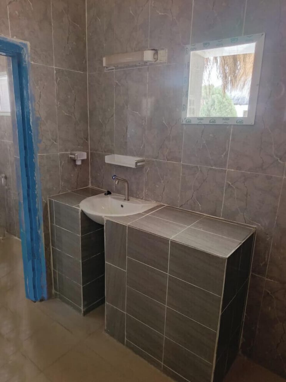 Basic Double Room, Patio | Bathroom