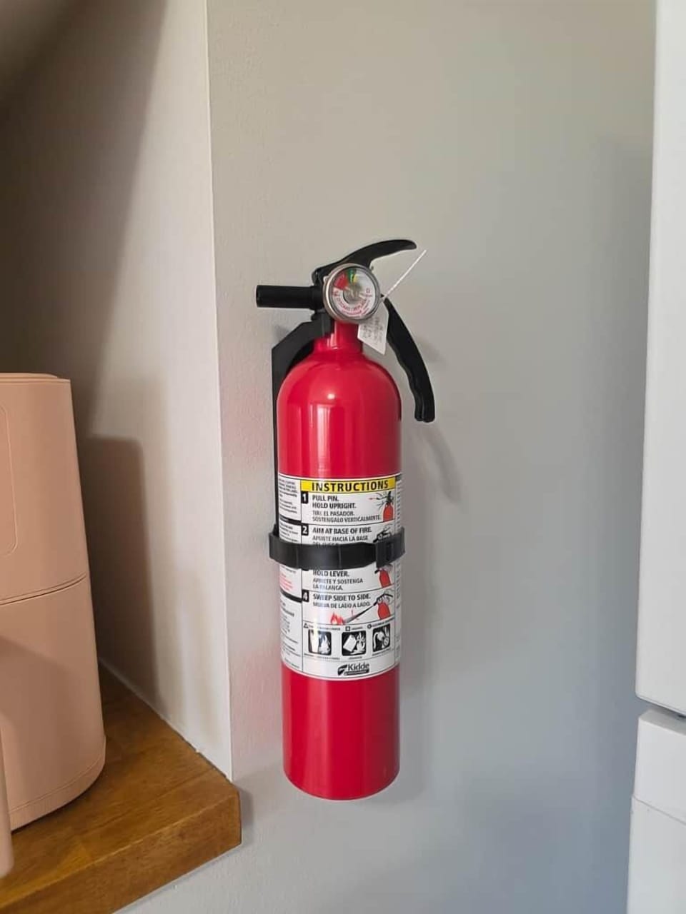 Fire Extinguisher on site
