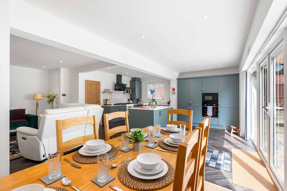 Well-appointed kitchen with ample workspace and essentials for a self-catering stay
