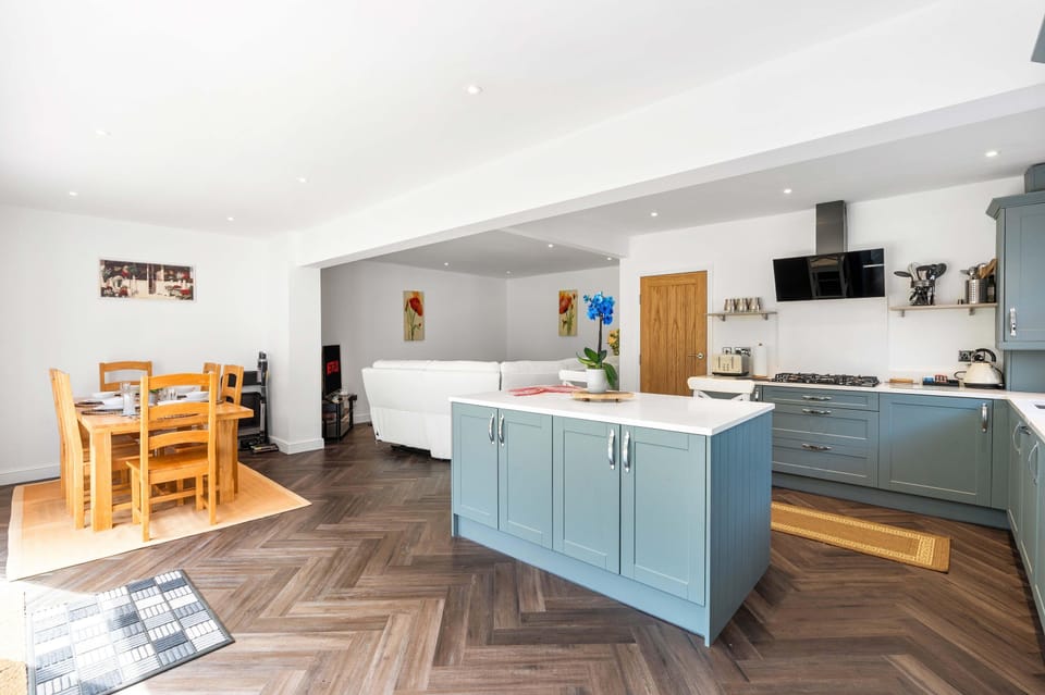 Well-appointed kitchen with ample workspace and essentials for a self-catering stay