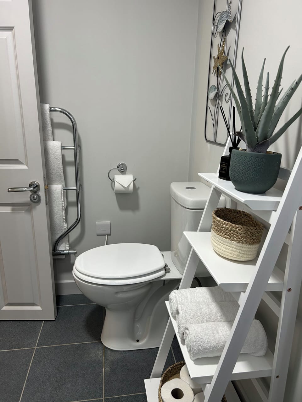 Room 1 in No 4 Mill St | Bathroom | Shower, hair dryer, towels, soap