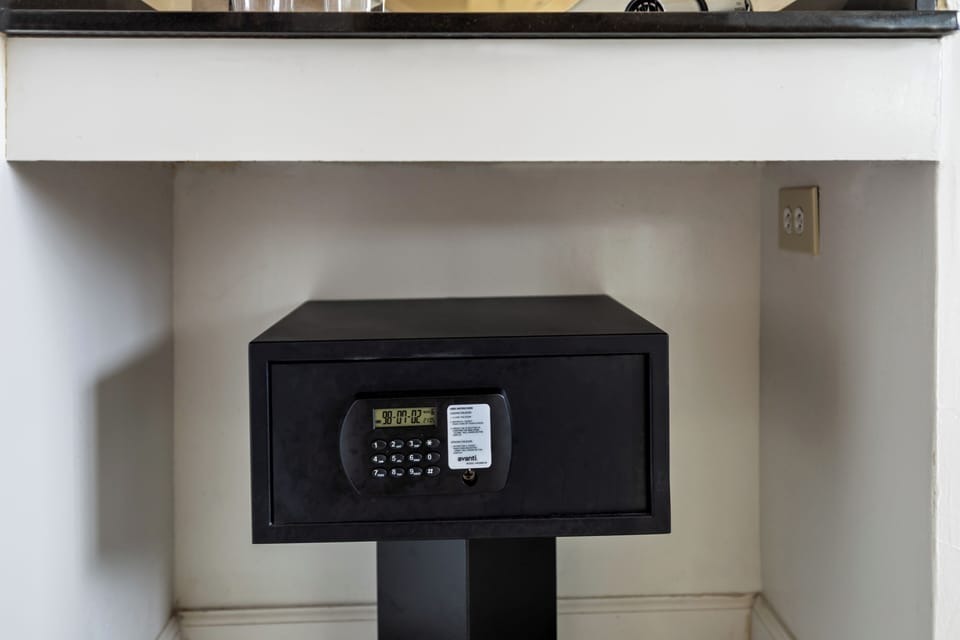 Keep your valuables secure in the in-room digital safe, conveniently positioned for easy access during your stay.