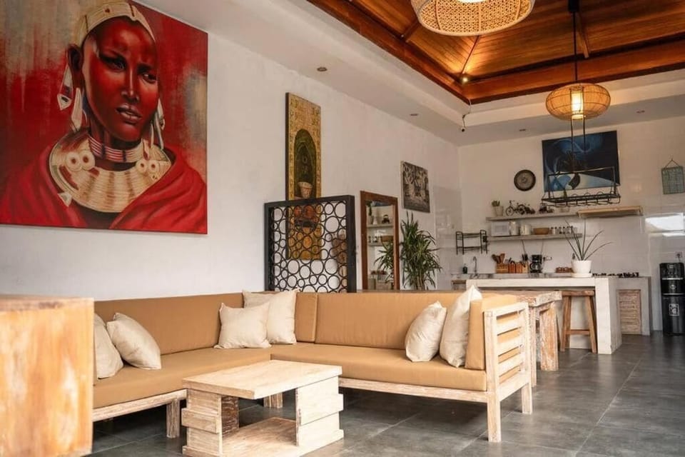 Villa, Pool View | Living area