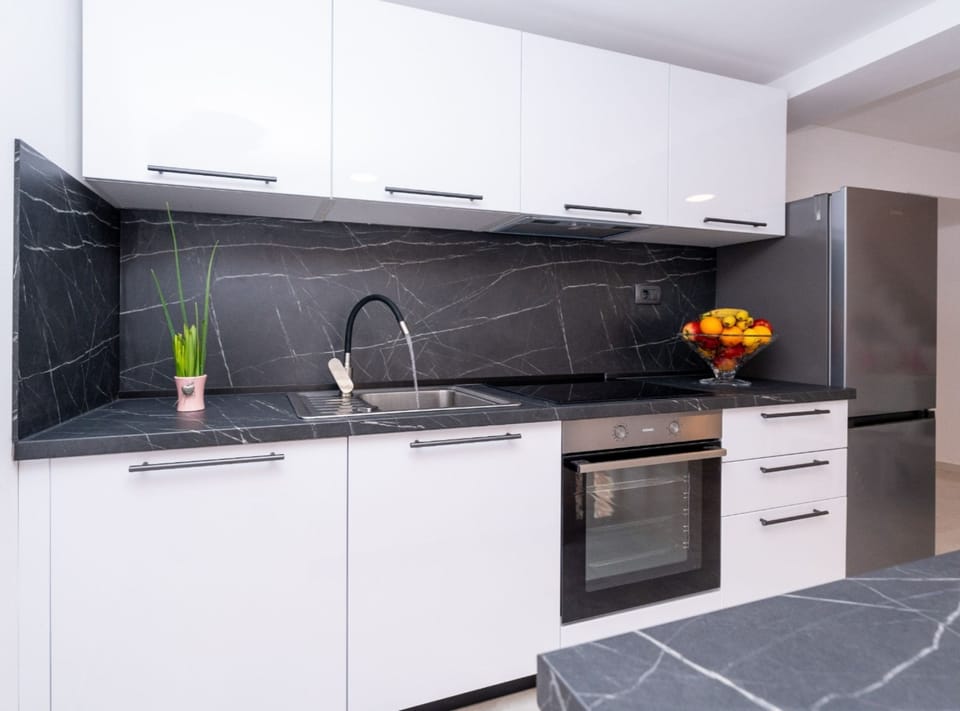 House (Holiday Home Rosalia) | Private kitchen | Fridge